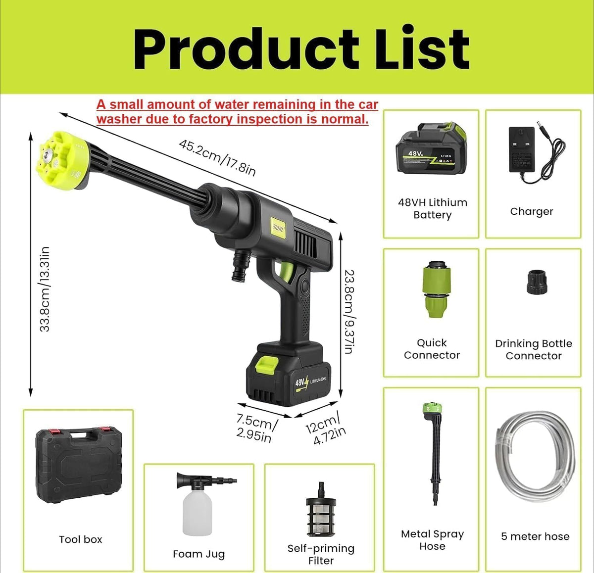 Orbit Cordless Pressure Washer