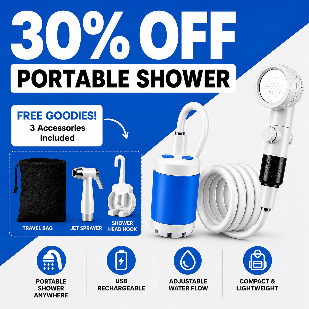 Orbit Portable Shower