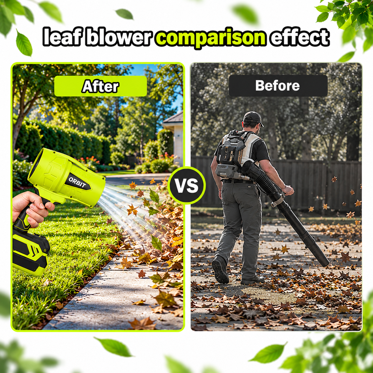 Orbit Cordless Leaf Blower